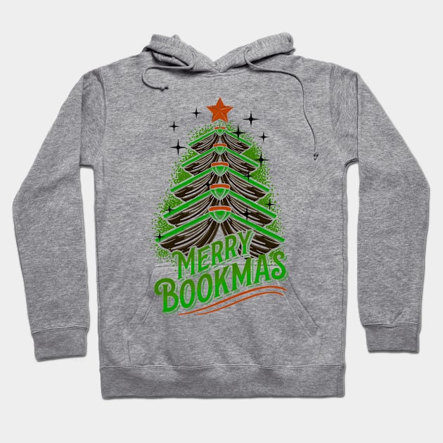 Funny Book Gifts Men Women Kids Bookworm Book Ugly Christmas Hoodie by KsuAnn